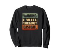 Baseball Softball Parlez DE Baseball Sweatshirt