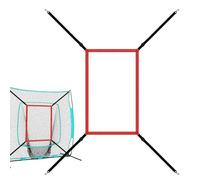 Baseball Strike Zone - De Lancement Réglable pour Softball, Filet D'entraînement De Baseball avec Fixation | De Lancement De Softball pour Frapper, Battre, Capture, La