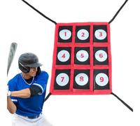 Baseball Strike Zone Zielscheibe - Planche d'entraînement pour de Lancer Durable, de Zone de Frappe résistante aux intempéries, Aide à l'entraînement Portable | Améliorer la précision et l