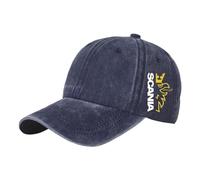 Baseball Tendance Vintage Sc.an.ia,de Cheval Vintage Chapeau,sports De Plein Air, Randonnée, Excursion, Visière(Dark Blue)