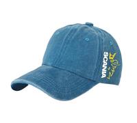 Baseball Tendance Vintage Sc.an.ia,de Cheval Vintage Chapeau,sports De Plein Air, Randonnée, Excursion, Visière(Lake Blue)