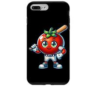 Baseball Tomate avec Batte Style Amusant Coque pour iPhone 7 Plus/8 Plus