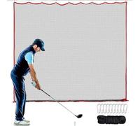 Baseball Training Net - Heavy Duty Practice Net, 10x10ft Large Target Throwing Nets for Backyard Steel Frame Sports Training Equipment for Baseball Softball Golf Football Practice