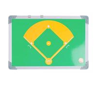 Baseball Trockenlöschbrett für Trainer, Baseball Spielbrett pour Entraîneurs, Matériau Durable, Conception Double Face et Suspendable, Idéal pour L'entraînement