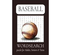 Baseball Word Search: "Gridiron Challenges for Football Fans of All Ages!" Word searches Easy to Read, Prints about Baseball, Softball, Curveball and More | 495 Words, 110 pages, 6X9 inches |