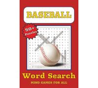 Baseball Word Search Puzzle Book: Word Searched with Easy to Read Print about Home Run, Pitcher, Catcher and More | 6 x 9 inches, 110 Pages | 50+ Puzzles … Gift for Vacation, Holiday and Free Times