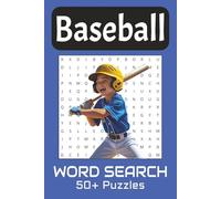 Baseball Word Search Puzzle Book: Word Searches with Easy To Read Print About Baseball | 6x9 inches, 110 pages | 50+ Puzzles...Great for Vacations, Holidays and Gifting