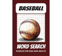Baseball Word Search Puzzle Book: Word Searches with Easy to Read Print about Baseball and Baseball Terms | 6x9 inches 110 pages | 50+ Puzzles ... Great Gift for Fans, Vacations, Free Time