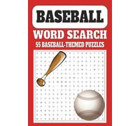Baseball Word Search Puzzle Book: Word Searches with Easy to Read Print about Baseball, Baseball Lingo, the Major Leagues, and More | 6x9 inches, 110 ... Gift for Holidays, Vacations, and Free Times