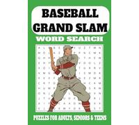 Baseball Word Search Puzzle Book: Word Searches with Easy to Read Print about Baseball, Baseball Season, Baseball Games and More | 6x9 inches, 100 ... Gift for Vacations, Holidays and Free Times
