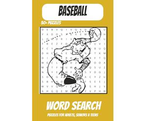 baseball Word search: Word Searches with easy to Read Print about baseball , equipment, Fielding plays and more / 6x9 inches, 110 pages/ 50+ puzzles... Gifts for Vacations. Holidays and Quiet Times.