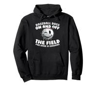 Baseballer Batte Catcheur Lanceur - Baseball Sweat à Capuche