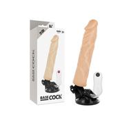 Basecock Vibrateur réaliste télécommandé Naturel 21cm 1pc