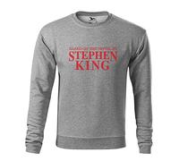 Based on The Novel by Stephen King Sweat Gris Unisex Size XL