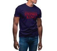 Based on The Novel by Stephen King T-Shirt Bleu Marine pour Homme Size XL