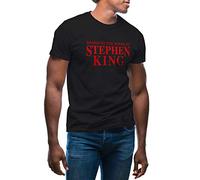 Based on The Novel by Stephen King T-Shirt Noir pour Homme Size L