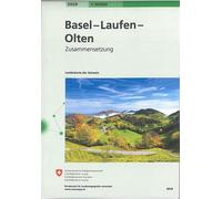 Basel laufen-olten 1/50 000 - Collectif - Office Federal De Topographie Suisse - broché - Atlas / carte