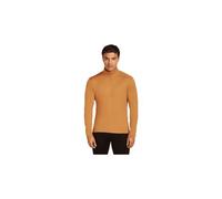 Baselayer 1 2 zip icebreaker merino 260 tech marron homme