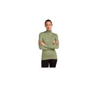 Baselayer 1 2 zip icebreaker merino 260 tech vert femme