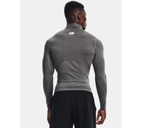 Baselayer À Col Montant Et Manches Longues Heatgear® Pour Homme Carbon Heather / Noir Xxl