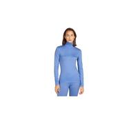 Baselayer femme icebreaker 1 2 zip merino 200 oasis bleu