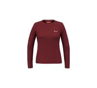 Baselayer femme salewa pedroc dry rouge