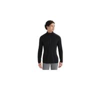 Baselayer icebreaker 1 2 zip merino 200 oasis noir