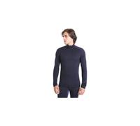 Baselayer icebreaker 1 2 zip merino 260 tech bleu