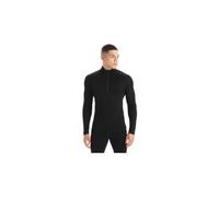 Baselayer icebreaker 1 2 zip merino 260 tech noir