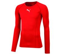 PUMA Liga Baselayer Tee Ls T-Shirt Homme (Lot de 1), ,Rouge, UK XL(56/58 EU)
