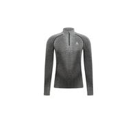 Baselayer odlo 1 2 zip blackcomb gris homme