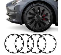 Basenor Jante Protector Performance 20 Pouces ABS Jante Protector Enjoliveur de Jante pour Tesla Model 3 2016-2023 Protection Auto pour Model 3 Performance Accessoires extérieurs
