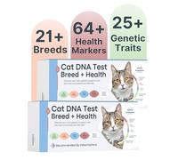 Basepaws Lot de 2 Kits de Test ADN de Chat - Analyse complète de la Race, de la santé et des Dents sur 114 Traits pour des informations génétiques précises et faciles à Utiliser