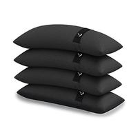 Baser Poids pour tonnelle Sacs de Sable 4x25kg - Lestage XXL (100kg) pour Barnum Pliant & Parasol - Sac Jardin Résistant aux intempéries, sans Sable