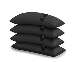 Baser Poids pour tonnelle Sacs de Sable 4x25kg - Lestage XXL (100kg) pour Barnum Pliant & Parasol - Sac Jardin Résistant aux intempéries, sans Sable