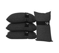 Baser Poids pour tonnelle Sacs de Sable 4x4kg - Lestage pour Parasol & Tonnelle Pliante - Sac Jardin résistant et imperméable, sans Sable