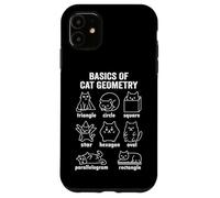 Bases Amusantes de la géométrie des Chats | Professeur de mathématiques pour la rentrée Coque pour iPhone 11