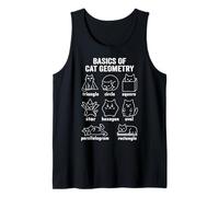 Bases Amusantes de la géométrie des Chats | Professeur de mathématiques pour la rentrée Débardeur