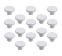 Bases Blanche de Corail Céramique Fragments 15 Pièces | Plaques de Support pour Boutures, pour Aquarium et Coraux Vivants, Lot de 15