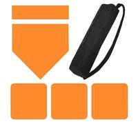 Bases De Baseball, 5 Pièces Base De Baseball Set avec Tangage pour L'entraînement, Pratiquez L'équipement D'entraînement avec des Accessoires Sportifs Maison pour La Maison en Plein Air