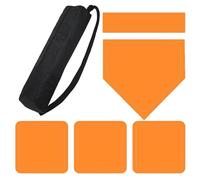 Bases de Baseball pour Jardin,5 Pièces Bases de Terrain en Caoutchouc Imperméables pour - Équipement d'Entraînement Imperméable avec Marbre de Lancer Accessoires Sportifs et Sac de Rangement pour Usag