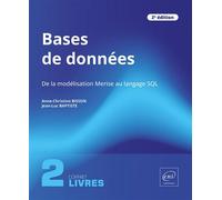 Bases de données Coffrets de 2 livres : De la modélisation Merise au langage SQL - Jean-Luc Baptiste - Eni Editions - Coffret - Manuel