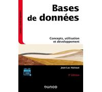 Bases de données Concepts, utilisation et développement - 5ème édition - Jean-Luc Hainaut - Dunod - broché - Manuel