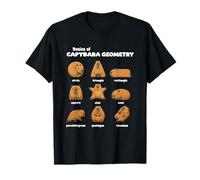 Bases De La Géométrie Capybara Professeur De Mathématiques T-Shirt