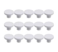 Bases pour Fragments de Corail en Céramique Blanche, Lot de 15 | Aquarium et Équipements Similaires, Support pour Coraux Vivants, Accessoire D’aquarium