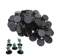 Bases pour Modèles | 20X Bases Pour Miniatures Modélisation - Accessoires Anti-usure Pour Exposition Sur Bibliothèques, Comptoirs De Travail, Salon Et Domestiques