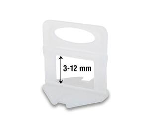 Bases RUBI Delta pour carreaux 3-12mm d'épaisseur - 2 mm - 200 un.