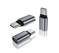 BASESAILOR Adaptateur Extension USB C 3Pack,Convertisseur Rallonge PD 100W Type C Femelle vers Mâle,Connecteur 40Gbps USB4 Thunderbolt 4 3 pour MacBook,Otterbox,iPhone 17,Samsung S25,Steam Deck,Switch