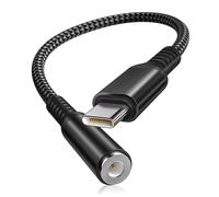 BASESAILOR Adaptateur USB C Jack pour iPhone 17,Convertisseur Audio Type C