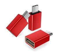 BASESAILOR Adaptateur USB C vers USB 3Pack,Convertisseur USBC Mâle USB A3.0 Femelle,Type C Thunderbolt 4 5 OTG pour MacBook,iPhone 16 16e 15 Pro Max,iPad Air,Microsoft Surface,Samusng Galaxy S25 24